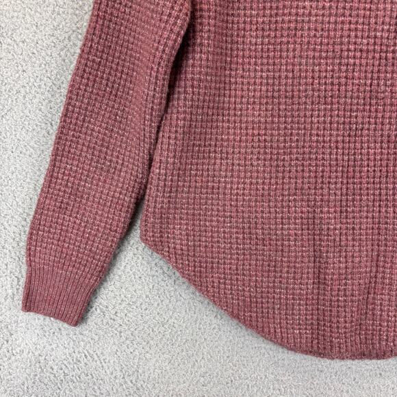 Kuhl Sienna Sweater Womens Medium Fisherman Cabincore Cozycore Chunky Cowl Neck - Picture 4 of 13